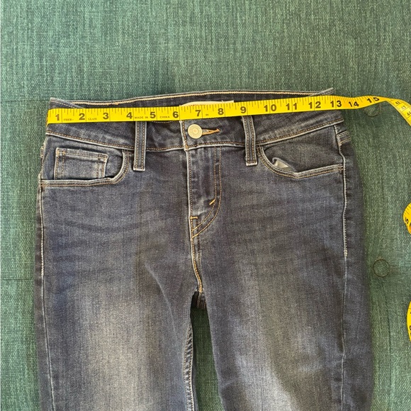 Levi’s 535 super skinny jeans 26 waist 30 inseam mid-rise good condition - Picture 4 of 7